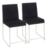 Fuji - Contemporary Modern Elegance High Back Dining Chair (Set of 2) - Furniture Home Direct