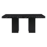 Jhoanna - 5 Pieces Dining Table Set - Black - Furniture Home Direct