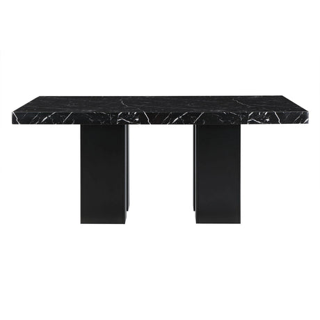 Jhoanna - 5 Pieces Dining Table Set - Black - Furniture Home Direct