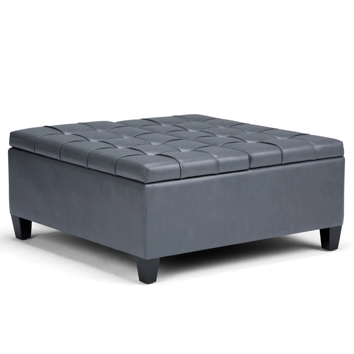 Harrison - Upholstered Coffee Table Storage Ottoman - Furniture Home Direct