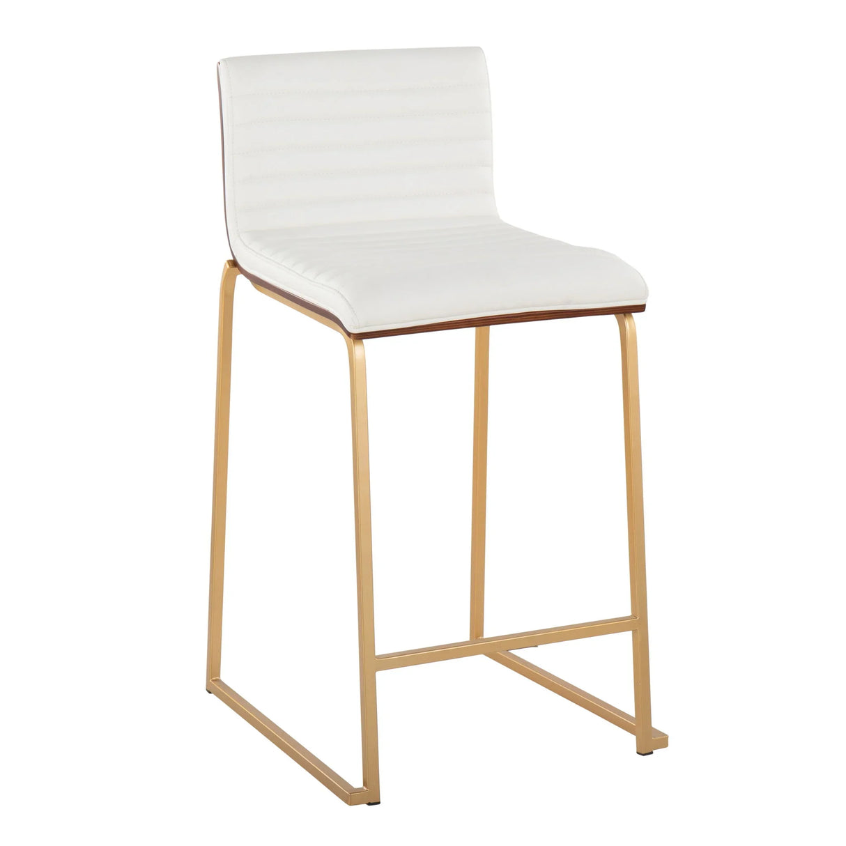 Mason Mara - Contemporary Design Fixed Height Counter Stool (Set of 2) - Furniture Home Direct