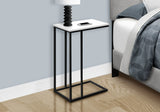 Accent Table, C - Shaped, Space-Saving Functionality - Furniture Home Direct