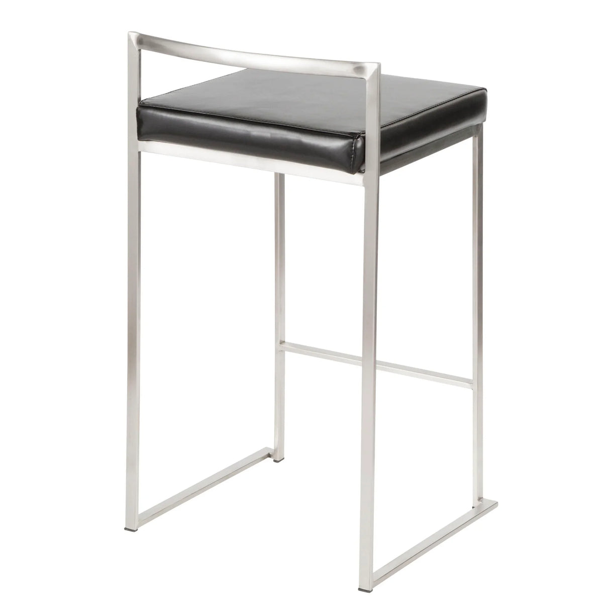 Fuji - Contemporary, Stackable Elegant Counter Stool (Set of 2) - Furniture Home Direct
