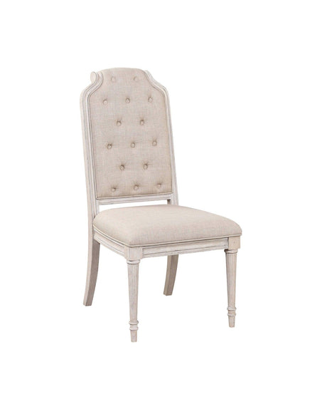 Wynsor - Side Chair (Set of 2) - Antique Champagne - Furniture Home Direct