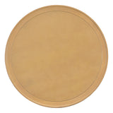 Round Coffee Table With Storage Caned Sides Natural - Furniture Home Direct