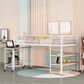 Loft Bed With Desk And Shelves - Furniture Home Direct