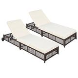 Outdoor Lounge Chair - Beige - Furniture Home Direct