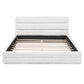 Upholstered Platform Bed With Headboard - Furniture Home Direct