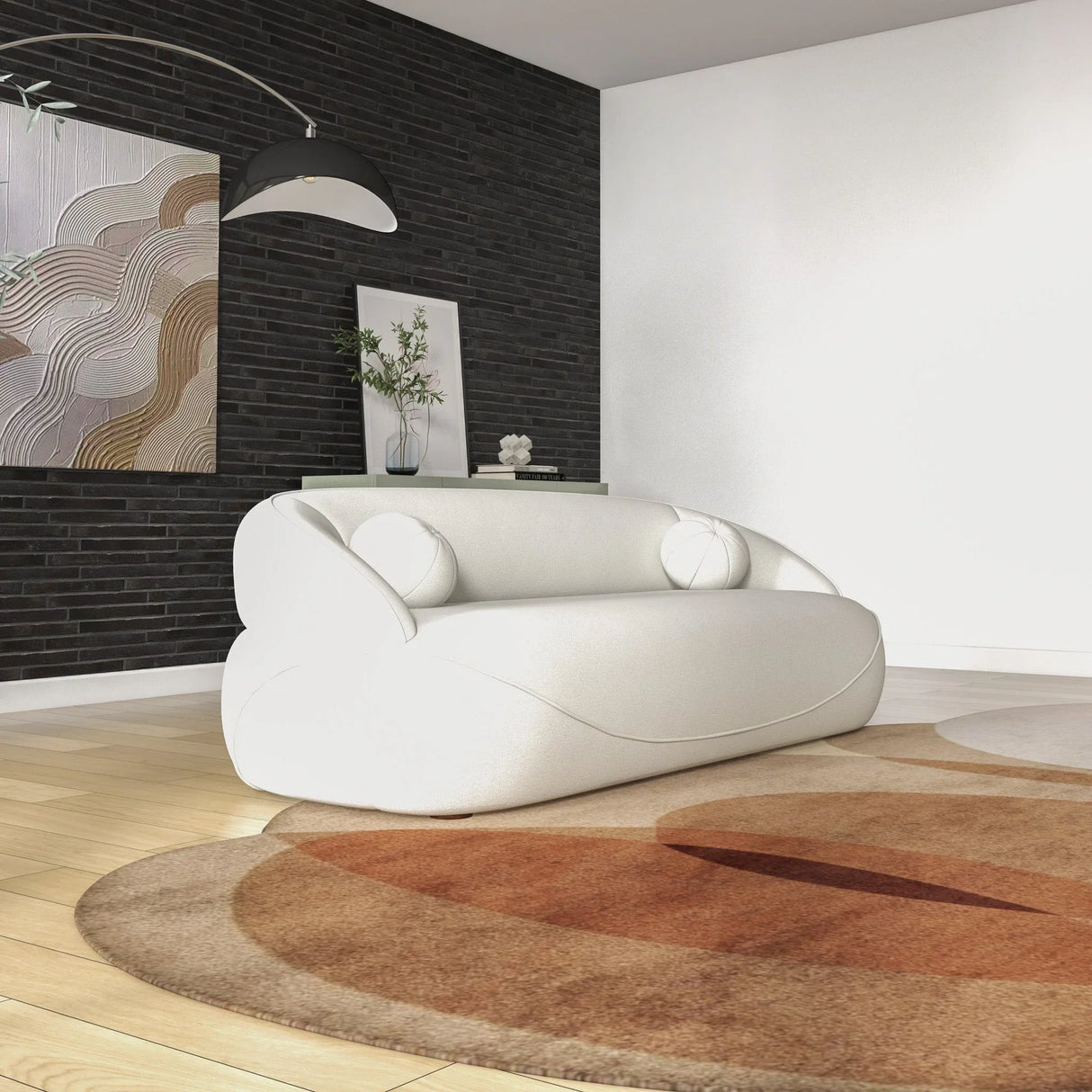 Andrew - Boucle Sofa - Furniture Home Direct