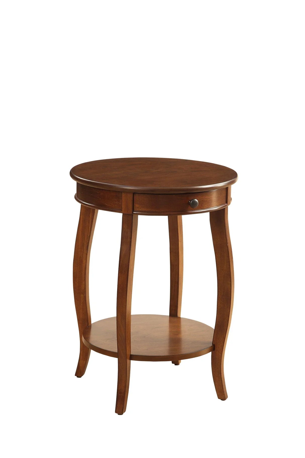Alysa - Walnut Accent Table - Walnut - Furniture Home Direct