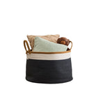 Francis - Cotton Round Laundry And Storage Basket - Furniture Home Direct