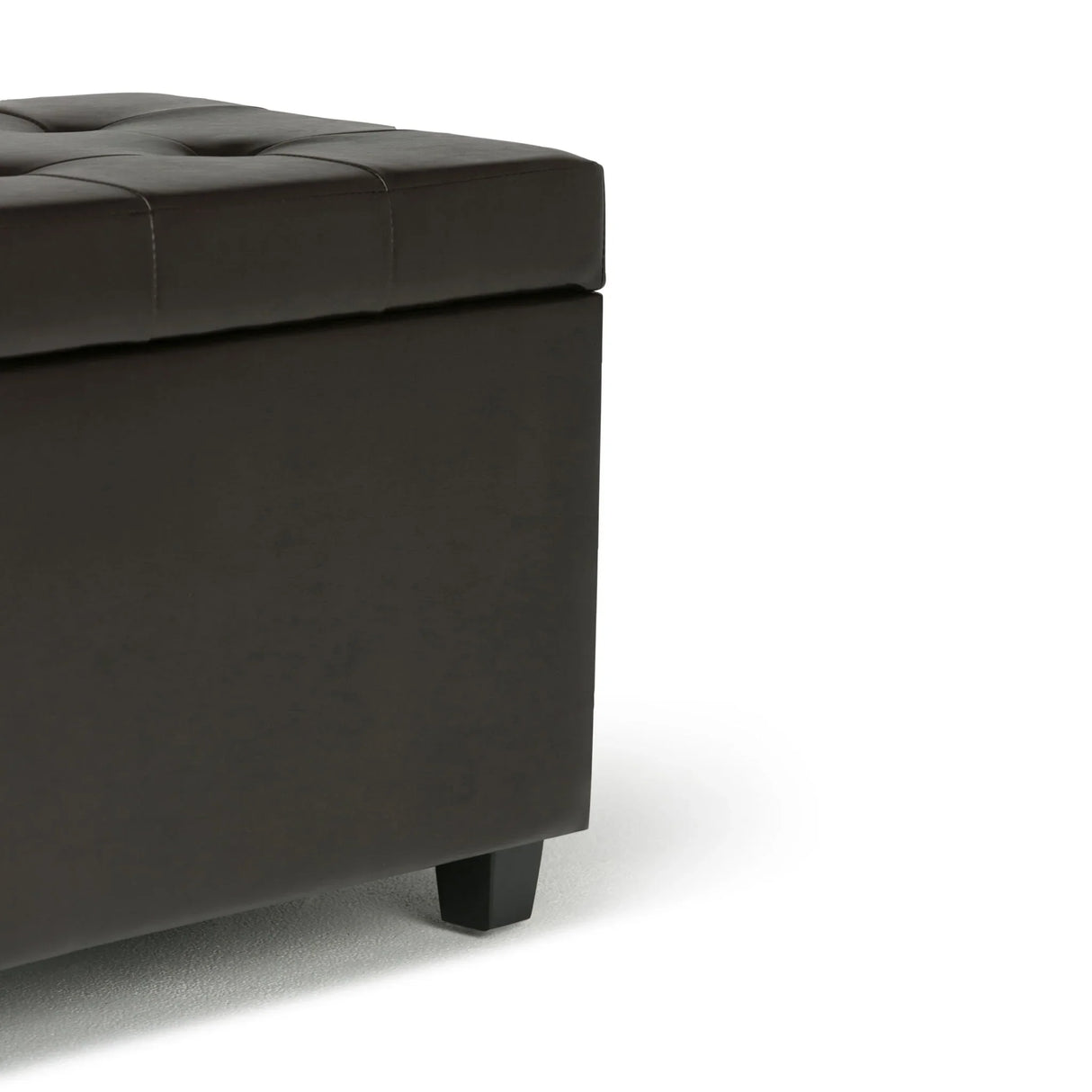 Cosmopolitan - Upholstered Storage Ottoman - Furniture Home Direct