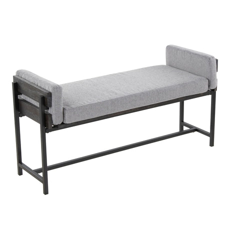 Kari - Farmhouse Luxe Design Bench - Furniture Home Direct