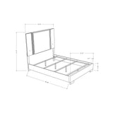 Moon - 5 Pieces Bedroom Set With LED Lighting - Furniture Home Direct