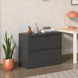 Premium Drawer Metal Lateral File Cabinet With Lock - Furniture Home Direct