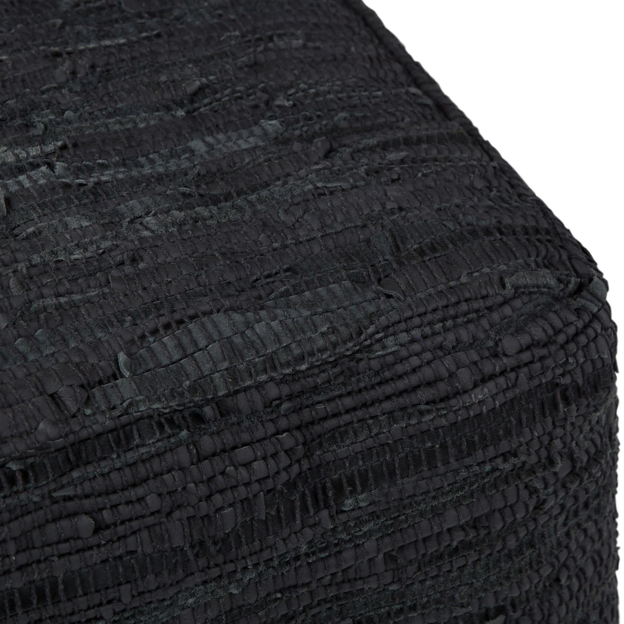 Fredrik - Handcrafted Square Pouf - Furniture Home Direct