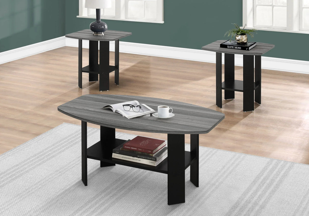 Table Set, Coffee, End, Side, Accent For Living Room (Set of 3) - Furniture Home Direct