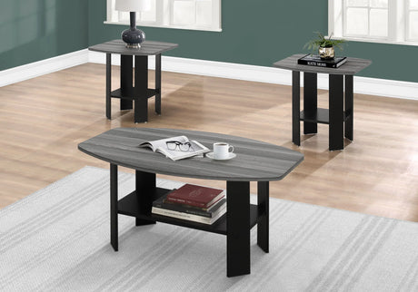 Table Set, Coffee, End, Side, Accent For Living Room (Set of 3) - Furniture Home Direct