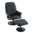 360° Swivel Reclining Chair With Wrapped Base, 5 Point Vibration Massage - Furniture Home Direct
