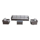 Stylish Sofa Seating Group With Cushions Perfect For Outdoor Gatherings - Furniture Home Direct