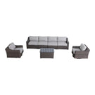 Stylish Sofa Seating Group With Cushions Perfect For Outdoor Gatherings - Furniture Home Direct