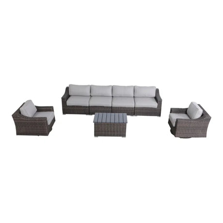 Stylish Sofa Seating Group With Cushions Perfect For Outdoor Gatherings - Furniture Home Direct