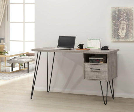 Desk - Gray Wash - Furniture Home Direct