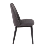 Tintori - Contemporary Dining Chair (Set of 2) - Charcoal - Furniture Home Direct