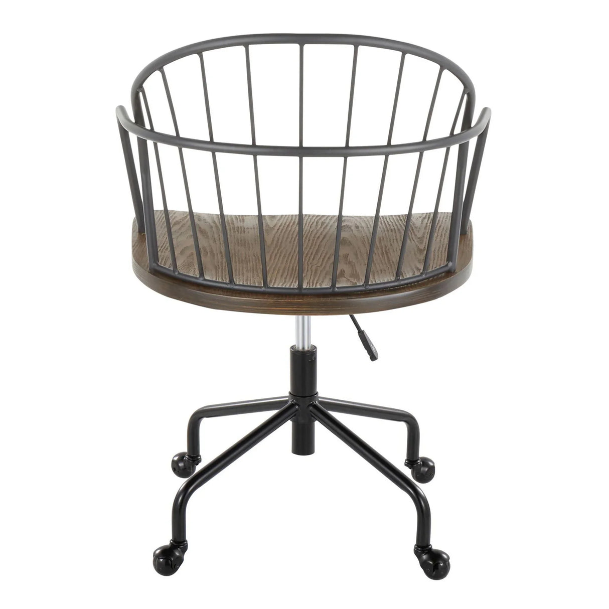 Riley - Farmhouse Adjustable Office Chair - Furniture Home Direct