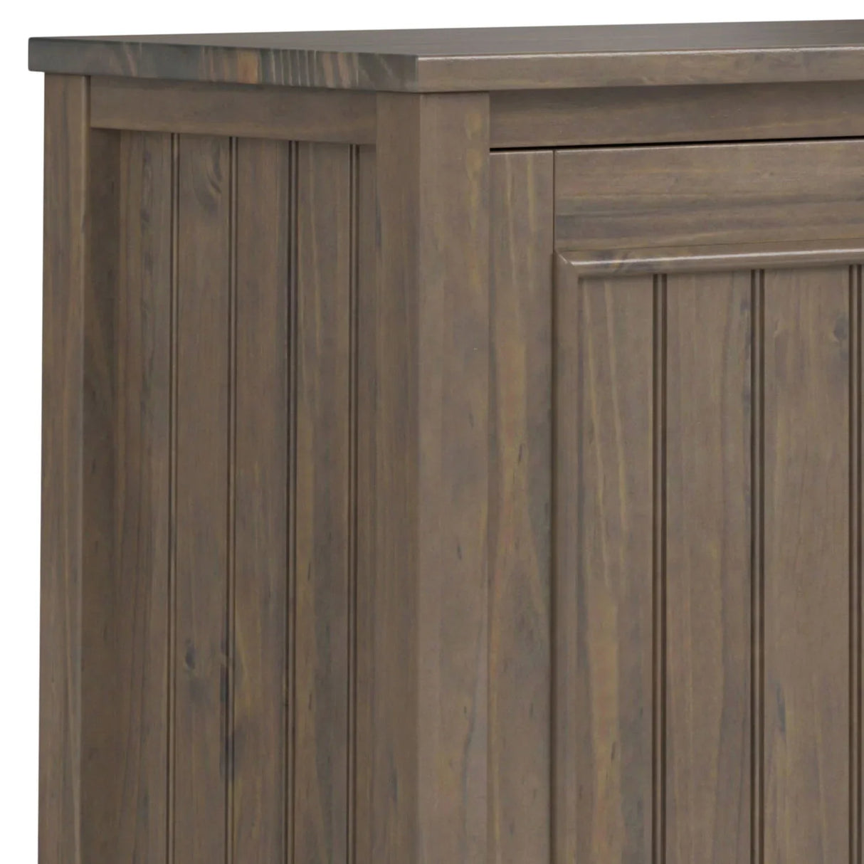Lev - Low Storage Cabinet - Smoky Brown - Furniture Home Direct
