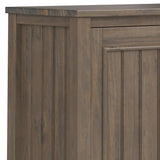 Lev - Low Storage Cabinet - Smoky Brown - Furniture Home Direct