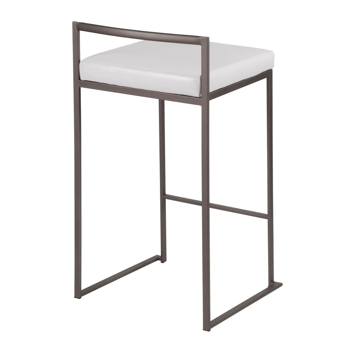 Fuji - Industrial Stackable Counter Stool Elegant Design - Furniture Home Direct
