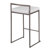 Fuji - Industrial Stackable Counter Stool Elegant Design - Furniture Home Direct