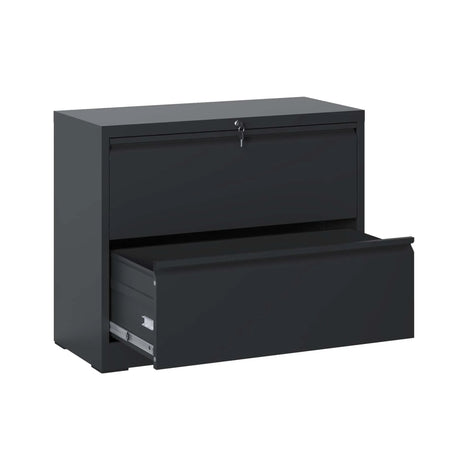 Premium Drawer Metal Lateral File Cabinet With Lock - Furniture Home Direct