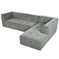 Modular Combination Living Room Sofa Set, Modern Minimalist Sofa, Living Room Upholstered Sofa Bed, Bedroom, 2 Pieces Computer Free Combination, L - Shaped - Furniture Home Direct