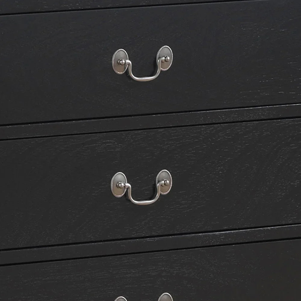 Louis Phillipe - Dresser - Black - Furniture Home Direct