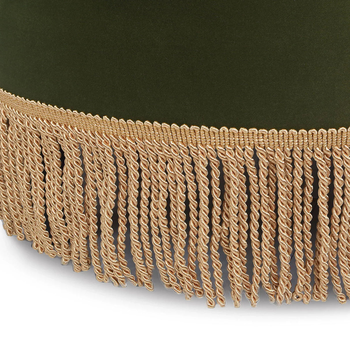 Yolanda - Round Upholstered Accent Ottoman - Furniture Home Direct