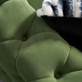 Chesterfield Modern Tufted Velvet Sofa - Mint Green - Furniture Home Direct