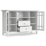 Bedford - Handcrafted Tall TV Media Stand - Furniture Home Direct