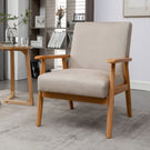 Wide Classic Mid-Century Modern Arm Chair - Furniture Home Direct