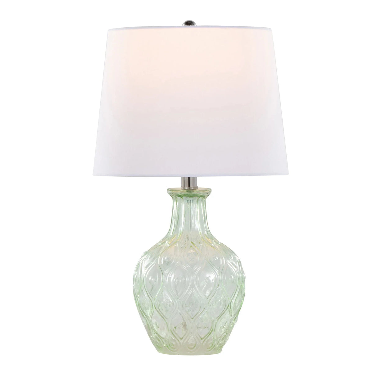 Gloria - Round Contemporary Lamp (Set of 2) - Furniture Home Direct