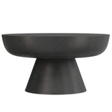 Charmaine - Cast Aluminum Coffee Table - Black - Furniture Home Direct