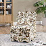 Stylish Flannel Dining Chair With Soft Cushion And Backrest - Furniture Home Direct
