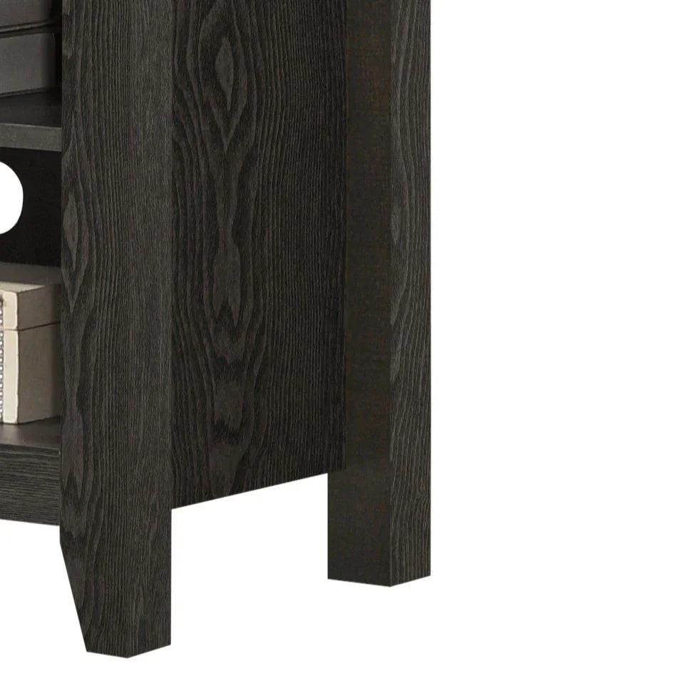 Benito - TV Stand With Open Shelves And Cable Management - Furniture Home Direct