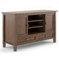 Warm Shaker - TV Media Stand Handcrafted - Furniture Home Direct