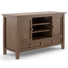 Warm Shaker - TV Media Stand Handcrafted - Furniture Home Direct