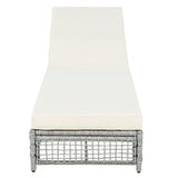 Outdoor Lounge Chair - Beige - Furniture Home Direct