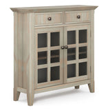 Acadian - Handcrafted Entryway Storage Cabinet - Furniture Home Direct