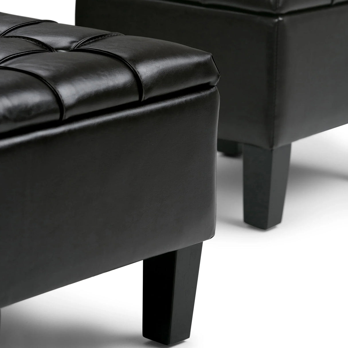 Dover - 3 Piece Storage Ottoman Contemporary Design - Furniture Home Direct