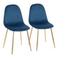 Pebble - Contemporary Modern Design Chair (Set of 2) - Furniture Home Direct